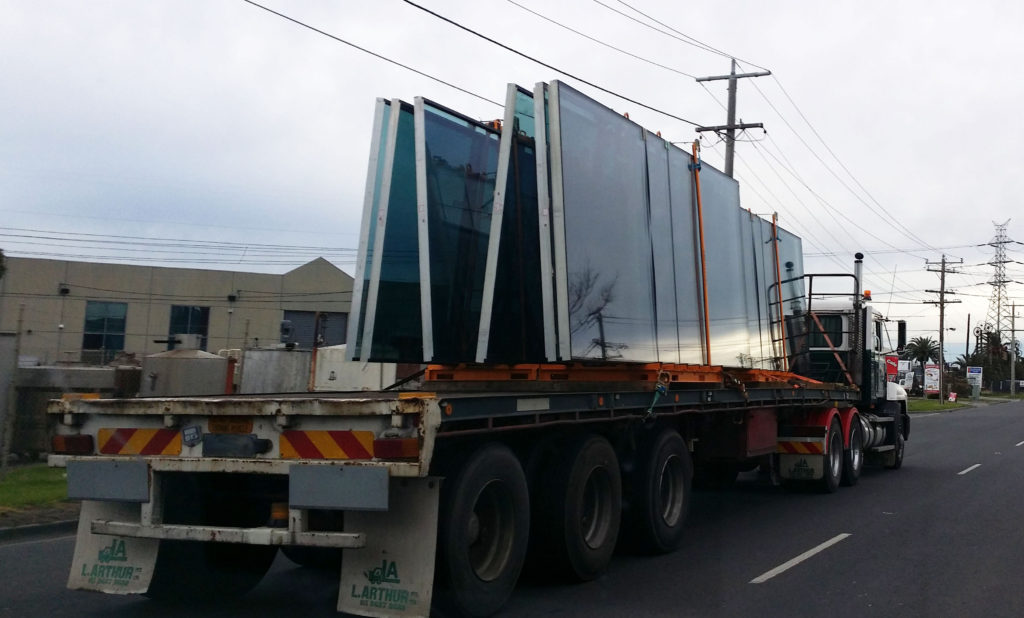 Large Sheet Glass Transport Services