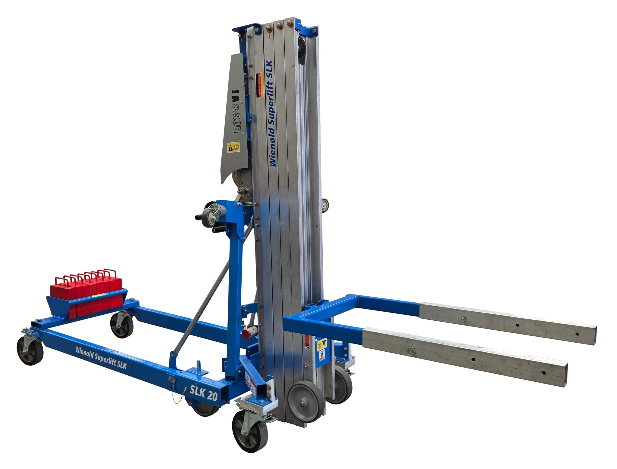 Material Hoist Extension Arms - J A & SON